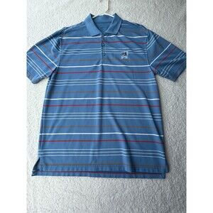 ASHWORTH Large 2005 US OPEN Oakmont Mens Golf Polo Shirt Breathable VTG